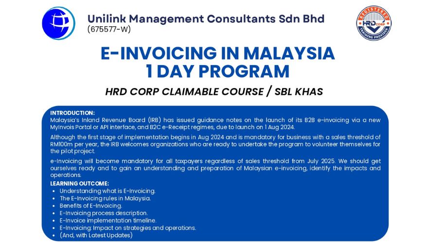 E-Invoicing in Malaysia